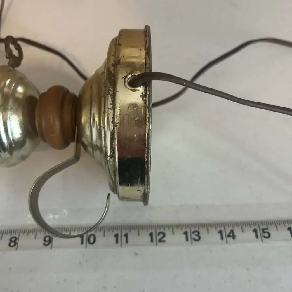 Vintage Milk Glass 1970s Table Lamp  12